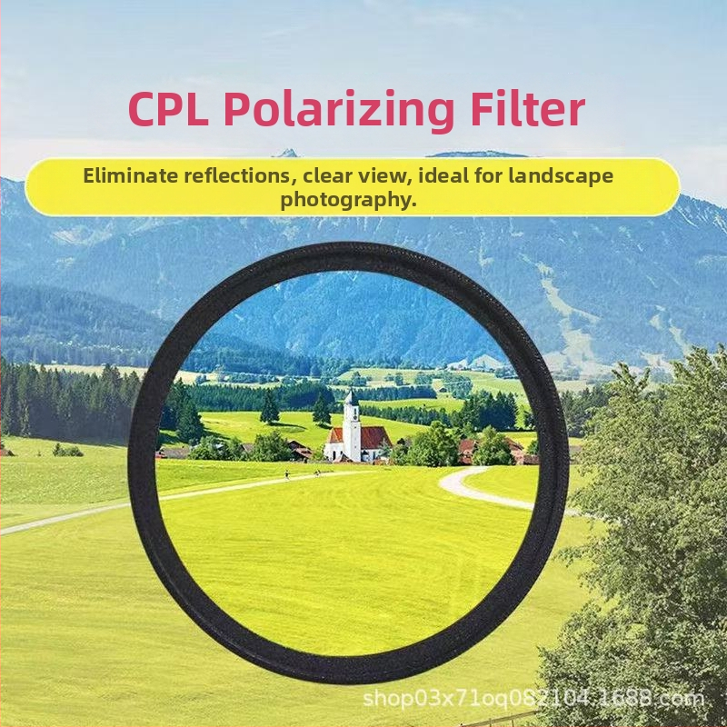 Clip-on CPL polarisacijski filter za fotografiju na pametnom telefonu – uklanja odsjaje, HD filtr