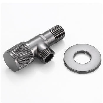 Kutni ventil s ulazom i izlazom, bakrenog materijala, ugradbeni, radni tlak 1.0, unutarnji promjer standardni, pogodan za kuhinju, WC i tuš.