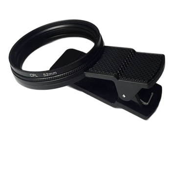 Hesheng polarizator za mobilni telefon – uklanja odsjaje, univerzalni polarizator za objektive telefona, pogodan za fotografiranje i HD prijenos uživo