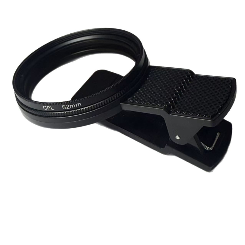 Hesheng polarizator za mobilni telefon – uklanja odsjaje, univerzalni polarizator za objektive telefona, pogodan za fotografiranje i HD prijenos uživo