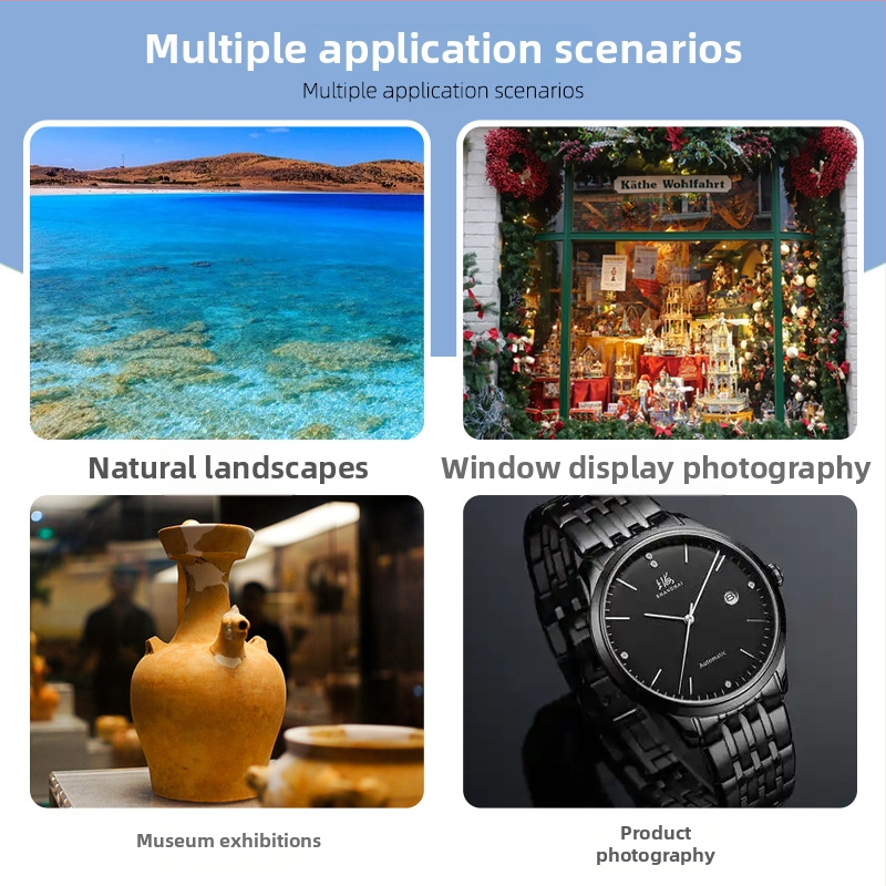 Polarizačný filter CPL neutrál pre mobilný telefón – sklenená šošovka, rám z hliníkovej zliatiny, univerzálna kompatibilita