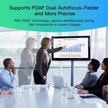 LEDEFU Cameră web 4K USB 2.0 pentru PC, microfon încorporat, autofocus, 30FPS