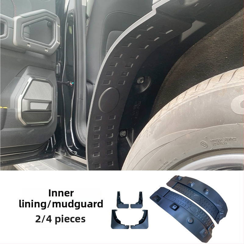 Blatník na zadné koleso s vnútornou výstelkou, pre Jetour Traveler Shanhai T1/T2, z plastu