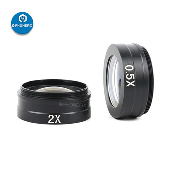 Стерео микроскоп обектив, еднобарабанен дизайн, увеличения 0.3x/0.5x/0.7x, 2x допълнително увеличение; подходящ за биология, медицина, научни изследвания и електронна индустрия