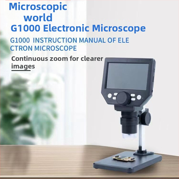 GAOSUO G1000 priemyselný LCD digitálny stereomikroskop kamera s 1000x zväčšením