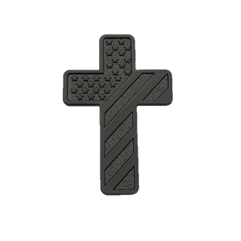 3D križni metalni autoemblem – dekorativna naljepnica za pokrivanje ogrebotina karoserije