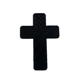 3D križni metalni autoemblem – dekorativna naljepnica za pokrivanje ogrebotina karoserije