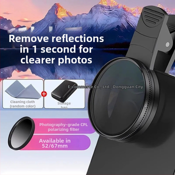 Polarizačný filter pre mobilný telefón na fotografovanie s vysokým rozlíšením — ND filter, model GZM