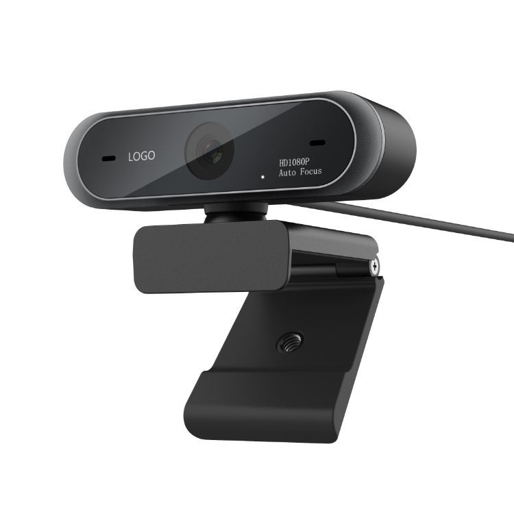 Webcam USB M9 cu capac de confidențialitate și autofocus, 1080p HD, 30fps, USB 2.0, senzor CMOS 2MP