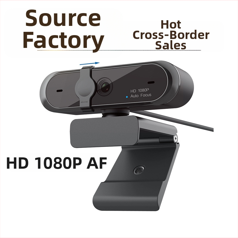 M9 USB webkamera s krytím súkromia a autofocusom, 1080p HD, 30fps, USB 2.0, CMOS 2MP senzor