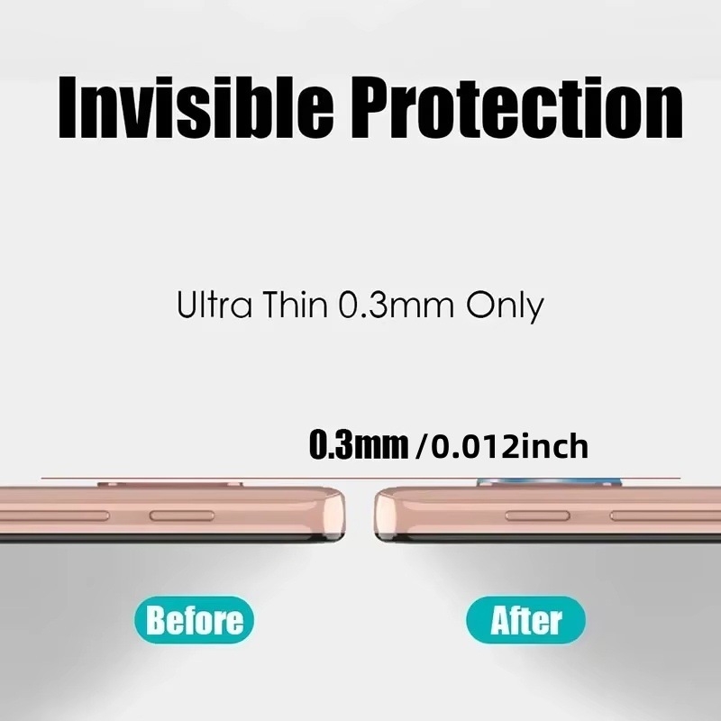 Realme 14 Pro / 14 Pro+ Kameraobjektív védőfólia és üvegvédő – szitanyomással