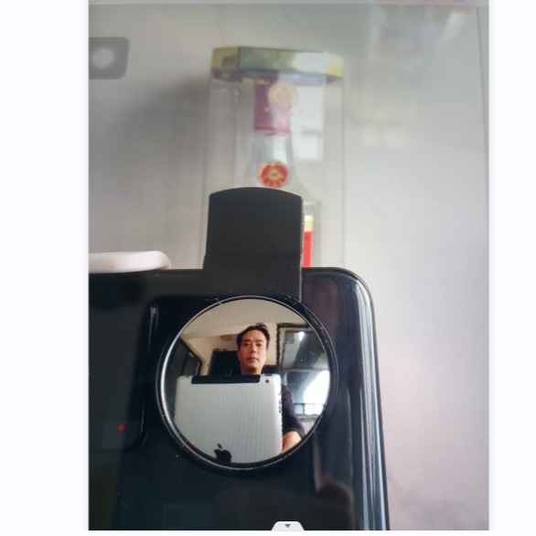 Univerzalni clip-on objektiv za telefone i tablete – stražnja leća, ogledalo za šminkanje za selfie, HD široki kut, kompaktan i prenosiv