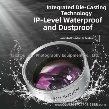 Xingchuan 6K externý širokouhlý objektív pre mobilné telefóny – prachotesný a vodeodolný HD sklo, kompatibilný s Androidom a iOS