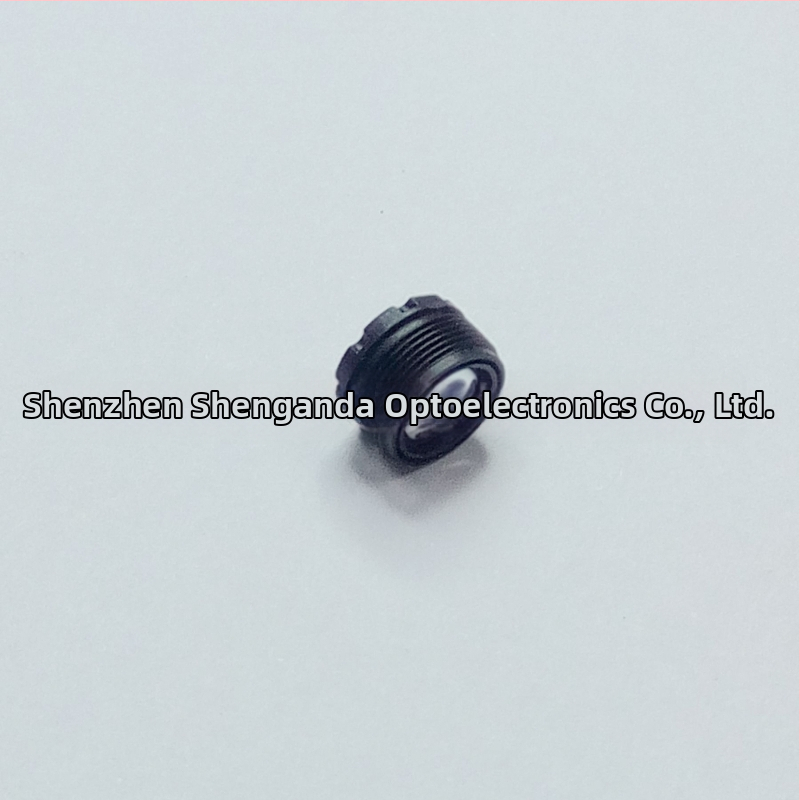 RANA optický objektív, ohnisková vzdialenosť 4,3 mm, clona f/2,8, zaostrenie na blízko 1,5–30 cm