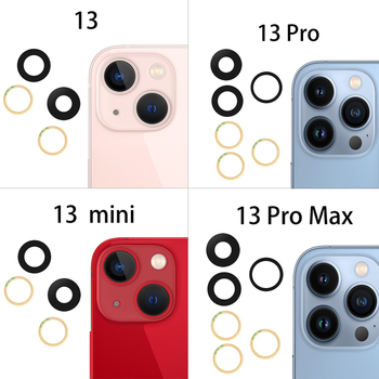 Capac de sticlă pentru camera din spate, seria iPhone 13 (iPhone 13, 13 Pro, 13 mini, 13 Pro Max)