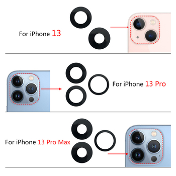 Capac de sticlă pentru camera din spate, seria iPhone 13 (iPhone 13, 13 Pro, 13 mini, 13 Pro Max)