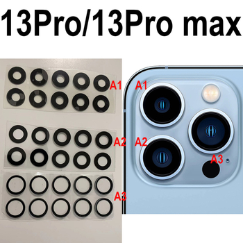 Capac de sticlă pentru camera din spate, seria iPhone 13 (iPhone 13, 13 Pro, 13 mini, 13 Pro Max)