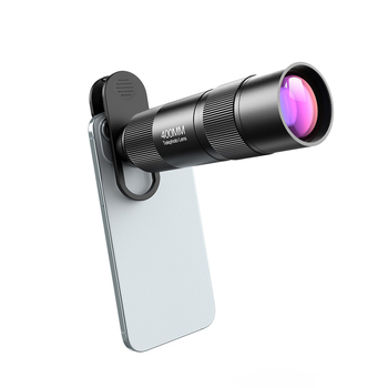 Obiectiv teleobiectiv pentru telefon 400 mm pentru portrete de la concerte; compatibil cu telefoane mobile; sticlă optică + aliaj de aluminiu; brand JOVOCN