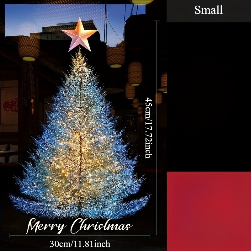 PVC falmatrica karácsonyfa alakú, antistatikus, vízálló, penészálló, olajálló; egyszínű dizájn; ideális a nappaliba, hálószobába és dolgozószobába