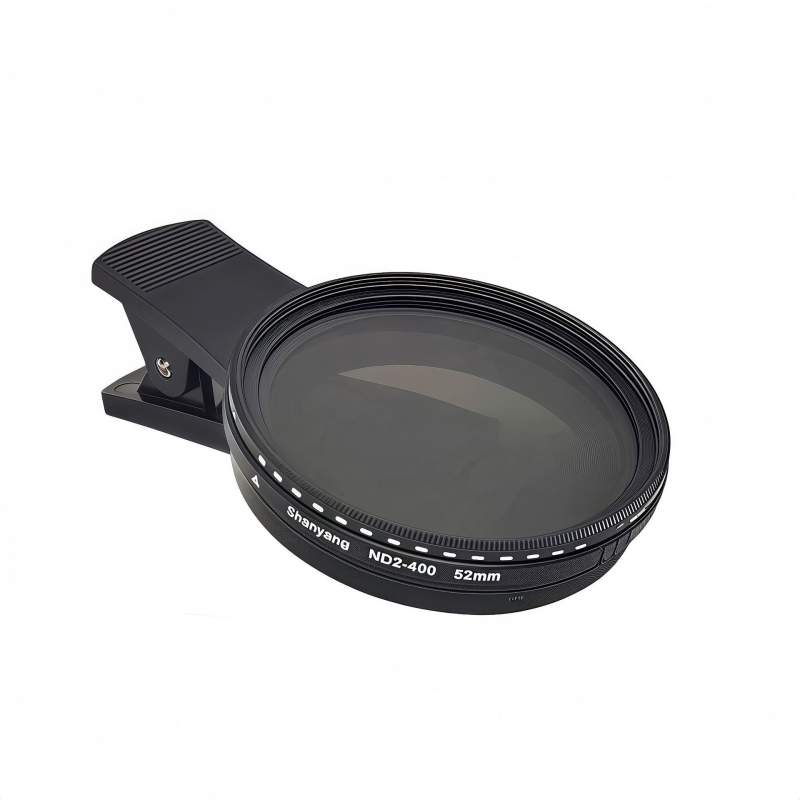 ND filter za pametni telefon, podesivi ND2-400, neutralni filter za Apple/Huawei/Xiaomi (ND2-400, podesivi, univerzalno)