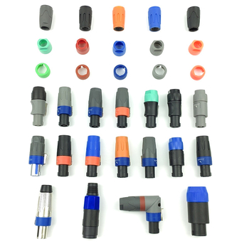 Négyvezetékes hangszóró csatlakozó, tiszta réz, Jinsan Lake, -30°C-tól 80°C-ig tartó működési tartomány, ROHS tanúsítvány.