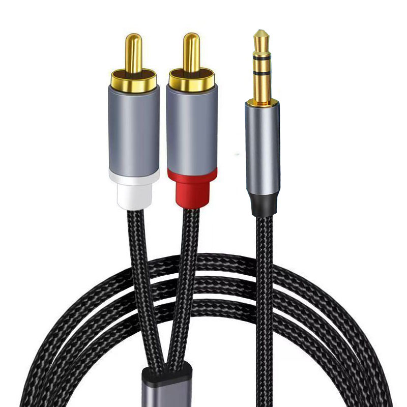 Kabel 3,5 mm za dualni RCA, stereo, bakren vodič s pozlaćenim premazom