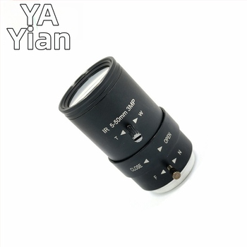 Zoom objektív Yi'an, 5-50mm, CS montáž, 3MP, F/1.6, najbližšie zaostrenie 0,2 m