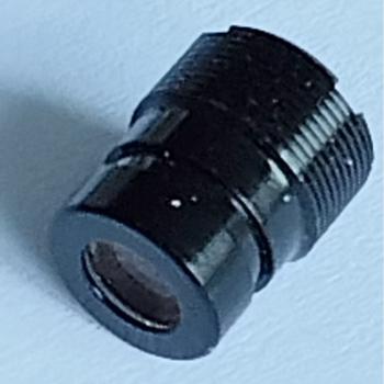 Lentilă cu focalizare fixă 5G – distanța focală 4,33 mm, diafragma F/7.0, lungimea optic totală 11 mm, fără distorsiuni, lentilă de identificare industrială