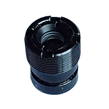 Lentilă cu focalizare fixă 5G – distanța focală 4,33 mm, diafragma F/7.0, lungimea optic totală 11 mm, fără distorsiuni, lentilă de identificare industrială