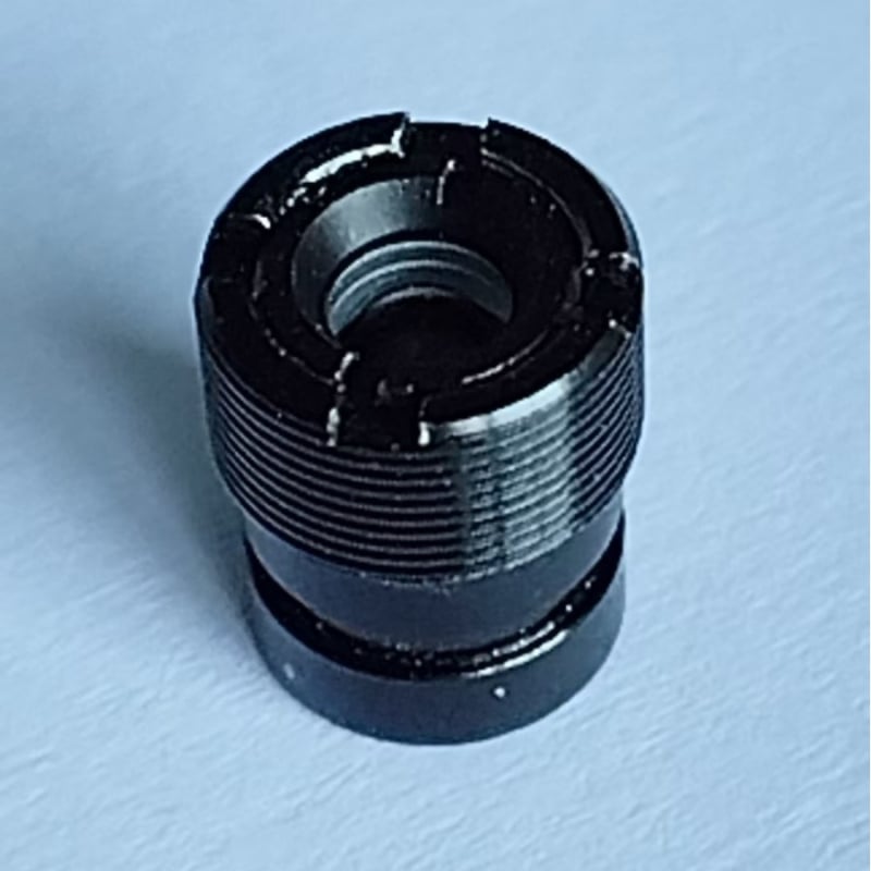 Lentilă cu focalizare fixă 5G – distanța focală 4,33 mm, diafragma F/7.0, lungimea optic totală 11 mm, fără distorsiuni, lentilă de identificare industrială