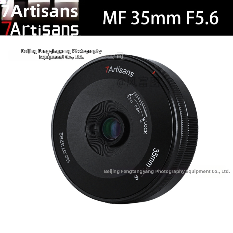 7Artisans 35mm F5.6 ELZ Mount, full-frame biscuit objektív s ručným zaostrovaním