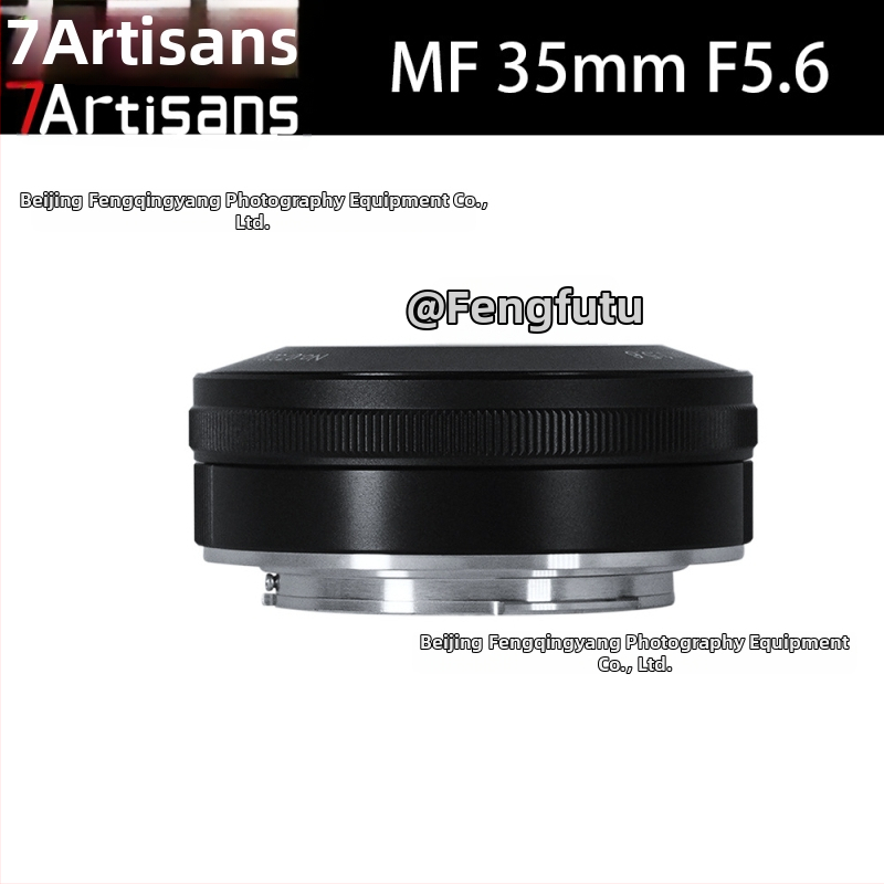 7Artisans 35mm F5.6 ELZ Mount, full-frame biscuit objektív s ručným zaostrovaním