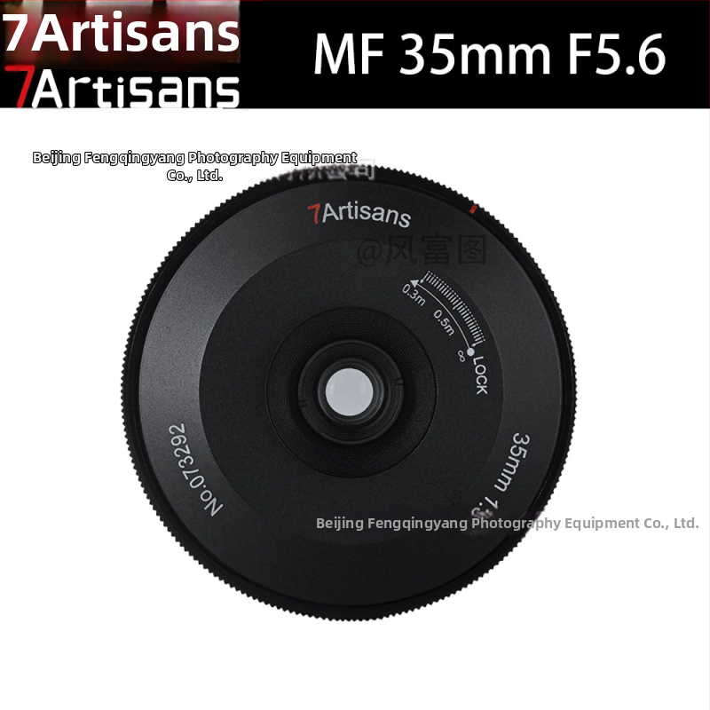 7Artisans 35mm F5.6 ELZ Mount, full-frame biscuit objektív s ručným zaostrovaním