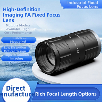 CS-Chensheng FA fixný objektív pre priemyselné kamery, C rozhranie, nízka skreslenie, ultra jasný obraz