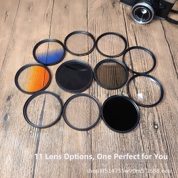 Set filtre obiectiv pentru camere și telefoane mobile – universal, includ filtre pentru portret, focalizare moale, peisaj și macro