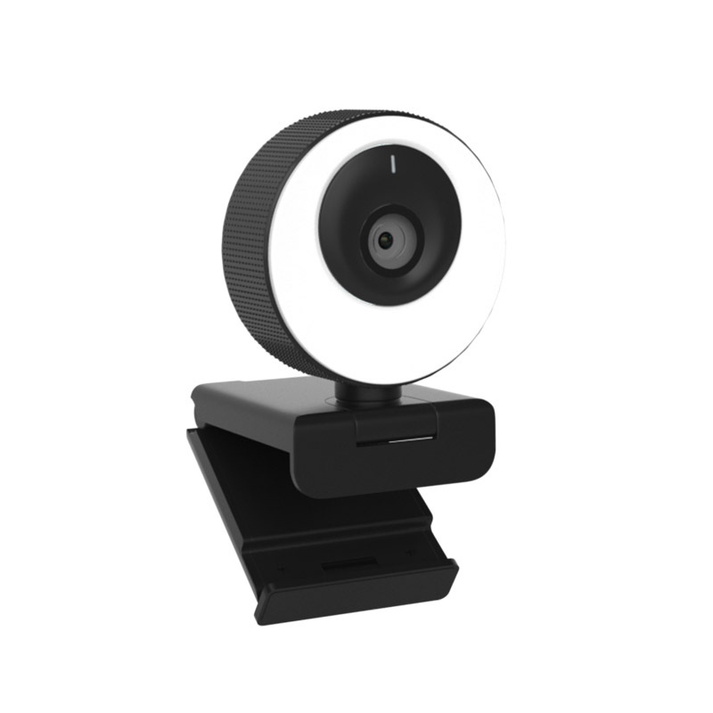 USB 2.0 web kamera 1080p60fps za stolna računala s rasvjetom, autofokusom, ugrađenim mikrofonom