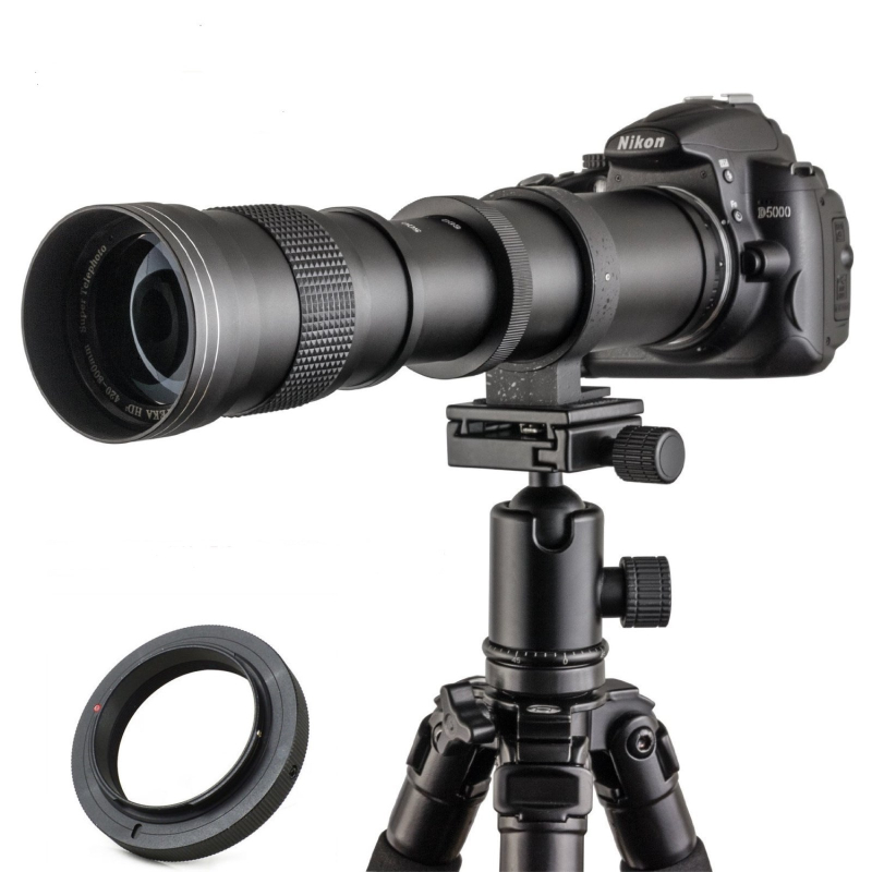 Obiectiv teleobiectiv zoom 420-800mm, diafragmă f/8.3–f/16, filtru 67mm, montură Canon, distanță minimă de focalizare 1,5 m