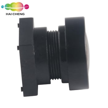 Lentilă fixă de focalizare pentru camerele de vedere spre spate ale vehiculului, distanță focală 0.95 mm, unghi larg 160°, format senzor 1/4″, interfață M7×0.35.