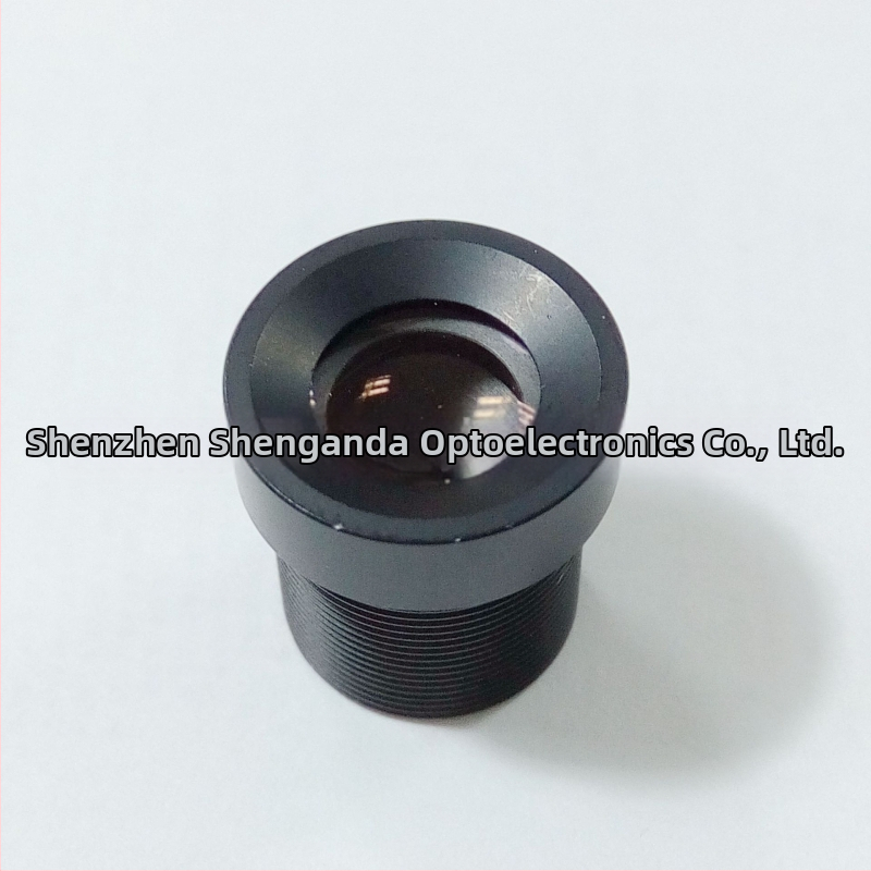 Monitorovací objektív, 12 mm ohnisko, clona f/2.0, uhol záberu 28°, priemer filtra 8 mm, minimálne zaostrenie 0,3 m