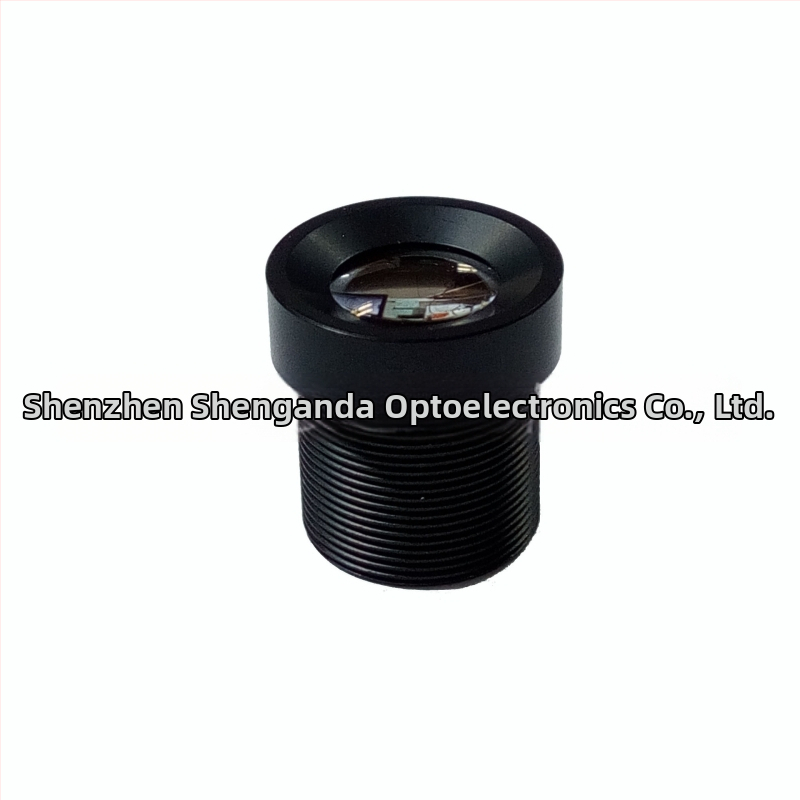 Monitorovací objektív, 12 mm ohnisko, clona f/2.0, uhol záberu 28°, priemer filtra 8 mm, minimálne zaostrenie 0,3 m