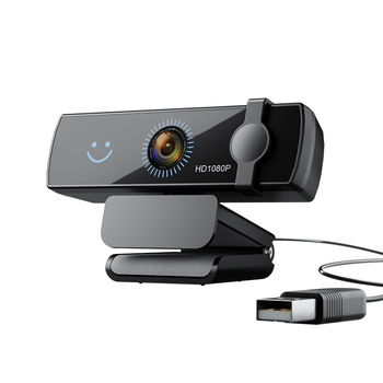 Webcam USB 2.0 HD 1080p με αυτόματο εστιασμό και ενσωματωμένο μικρόφωνο, χωρίς οδηγούς