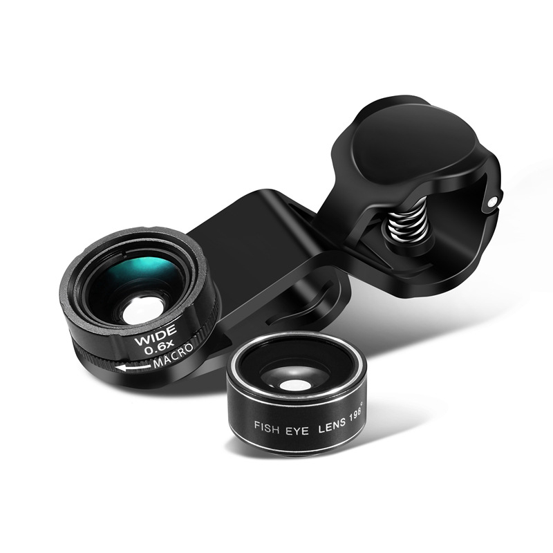 XYXD D28-3 3-u-1 objektiv za mobitele: ultraširoki, makro i fisheye