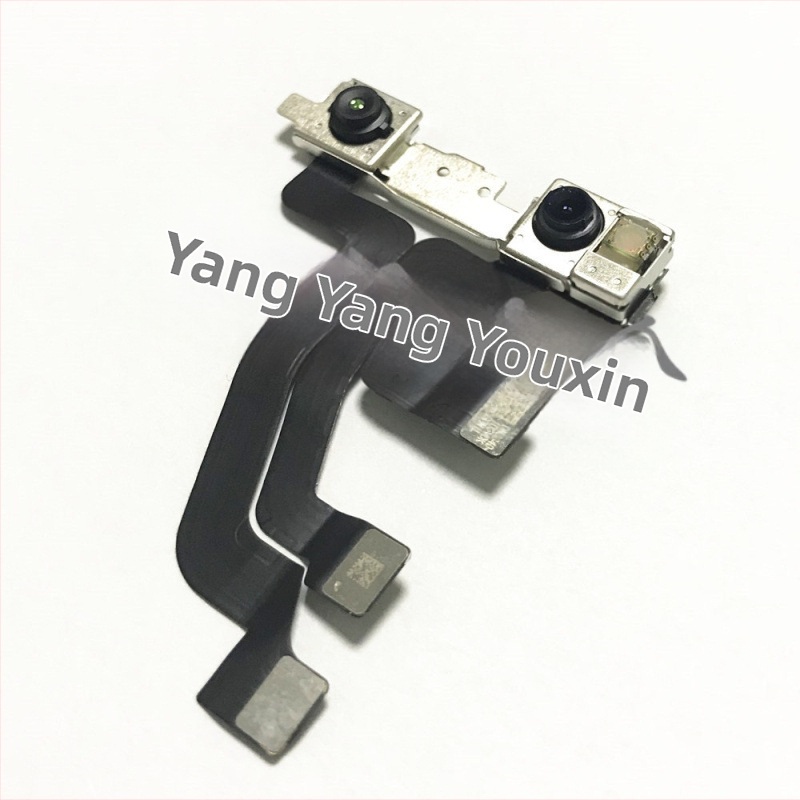 Predný modul kamery pre iPhone X/XR/XS/XS Max so flexibilným káblom, CMOS senzor, vstavaný svetelný senzor