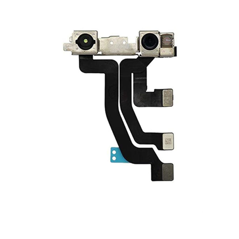 Elülső kamera modul az iPhone X/XR/XS/XS Max-hoz rugalmas kábellel, CMOS szenzor, beépített fényérzékelő