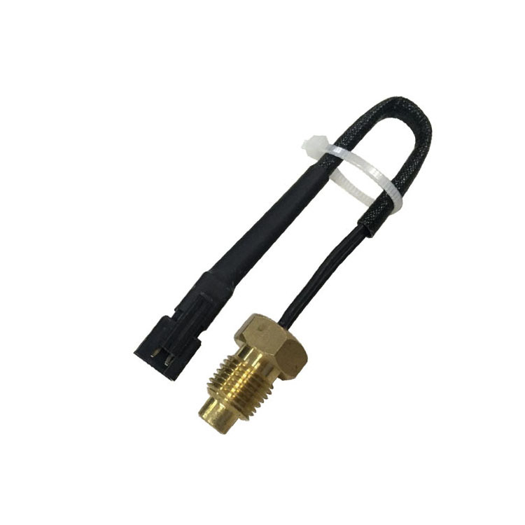 Termistorski senzor temperature s mosadnim navojem i sondom, 50K 3950, HY-TB073-SM-2A-50K za temperaturu vode motocikla