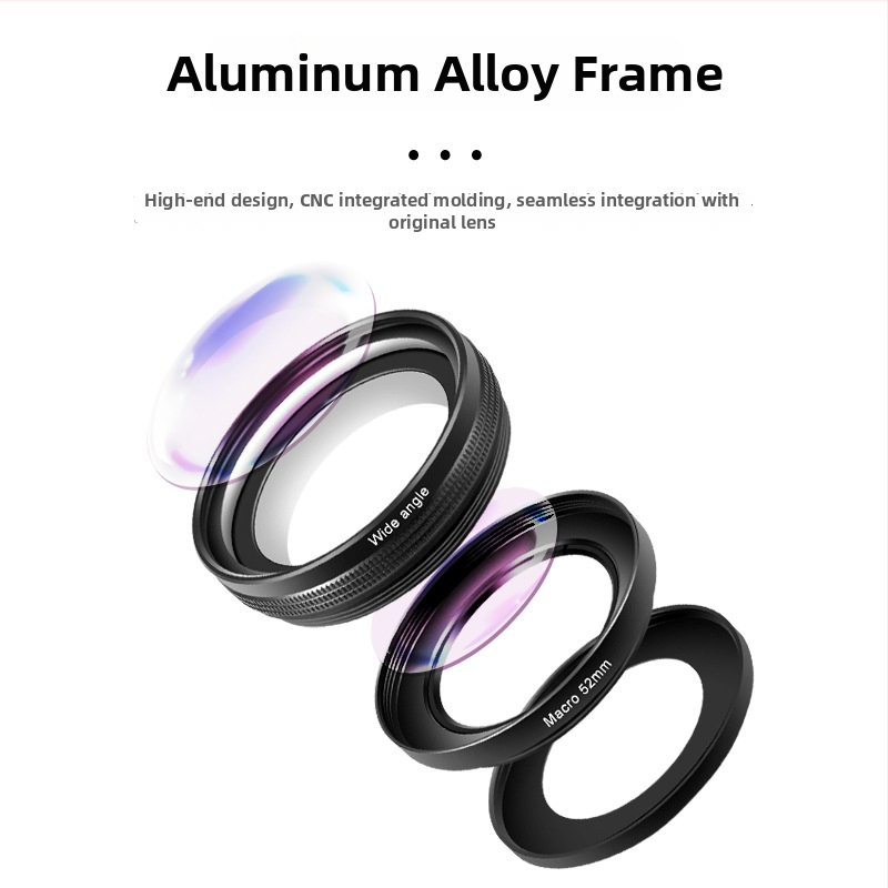 Obiectiv macro unghi larg, două în unu, pentru ZV-E10, model W1, distanță focală 18 mm, filtru 58 mm, diafragmă maximă f/1.8