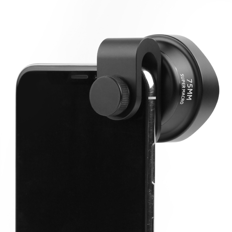 pholes 8195 Vanjski makro objektiv za pametni telefon, 75 mm, makro i teleobjektiv za fotografiranje insekata, cvijeća i nakita