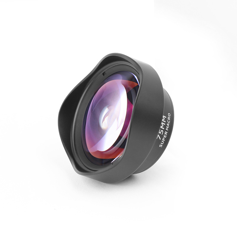 pholes 8195 Vanjski makro objektiv za pametni telefon, 75 mm, makro i teleobjektiv za fotografiranje insekata, cvijeća i nakita