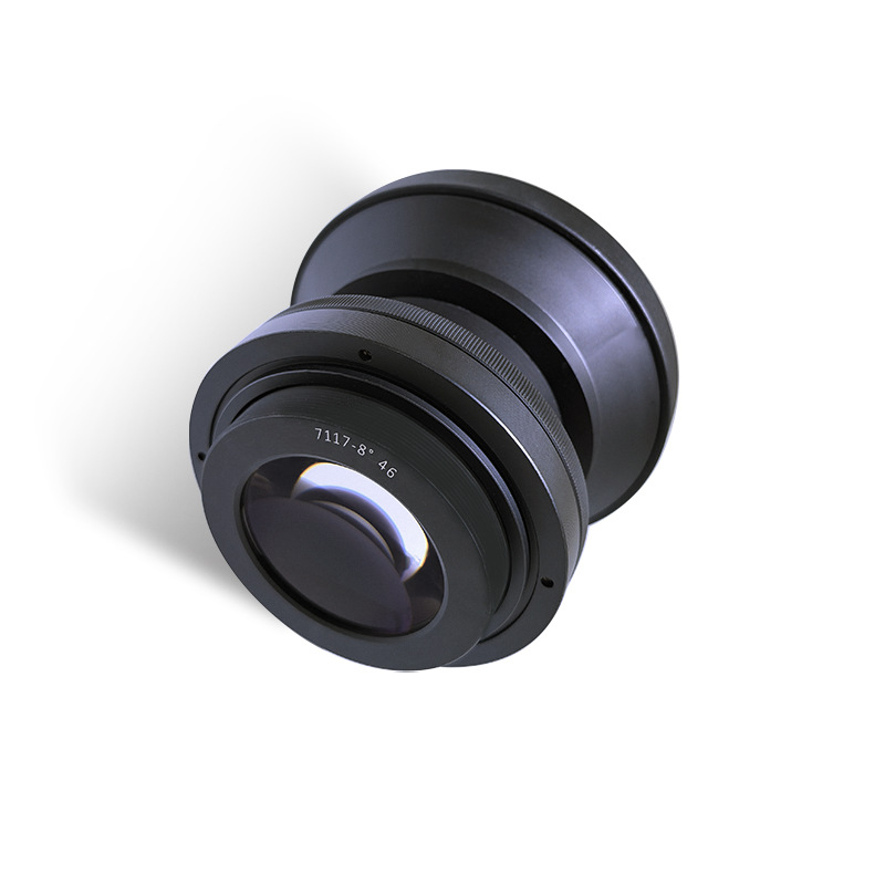 Високопроизводителна HD проекционна леща 1:0.16 за реклама и сценично осветление, регулируем фокус