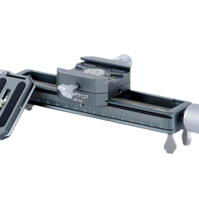 FITTEST Şină Macro PTZ pentru fotografiere pe birou, portabilă, cu alunecare fină